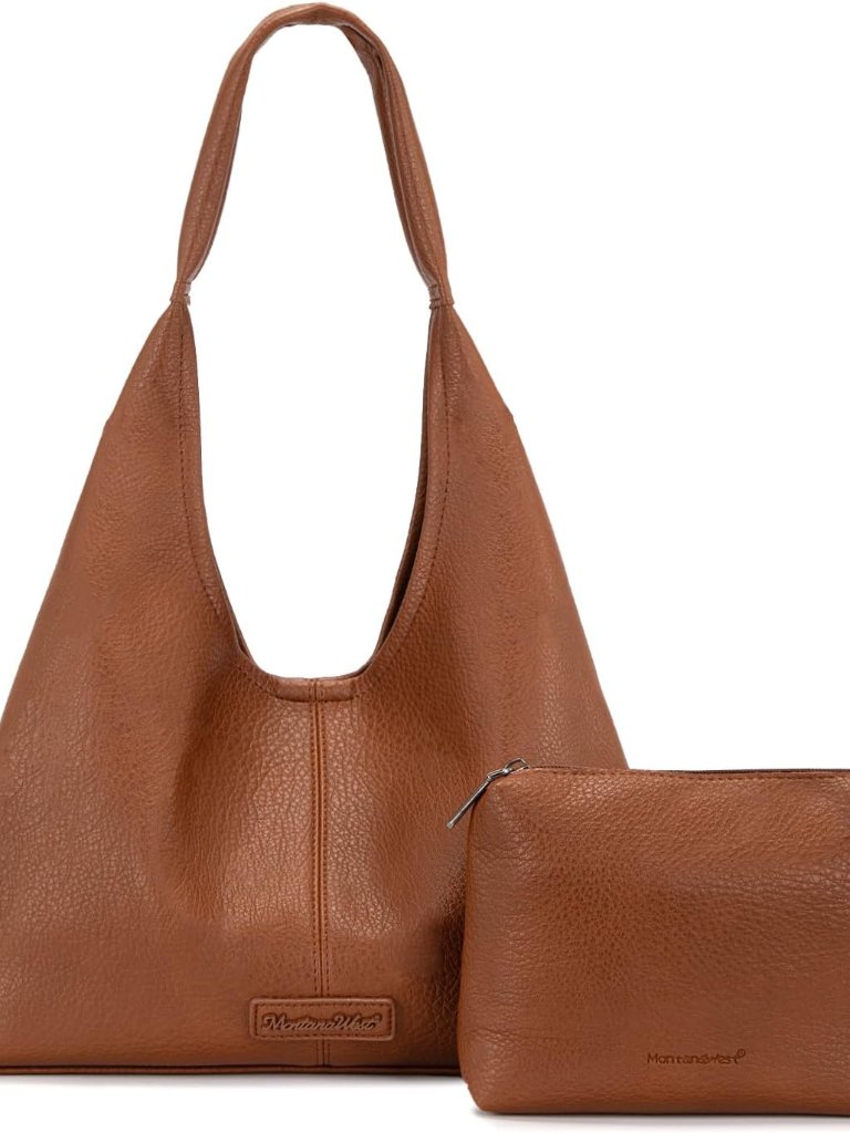 Hobo Bag Purses For Women Slouchy Soft Shoulder Handbags Tote With Pouch